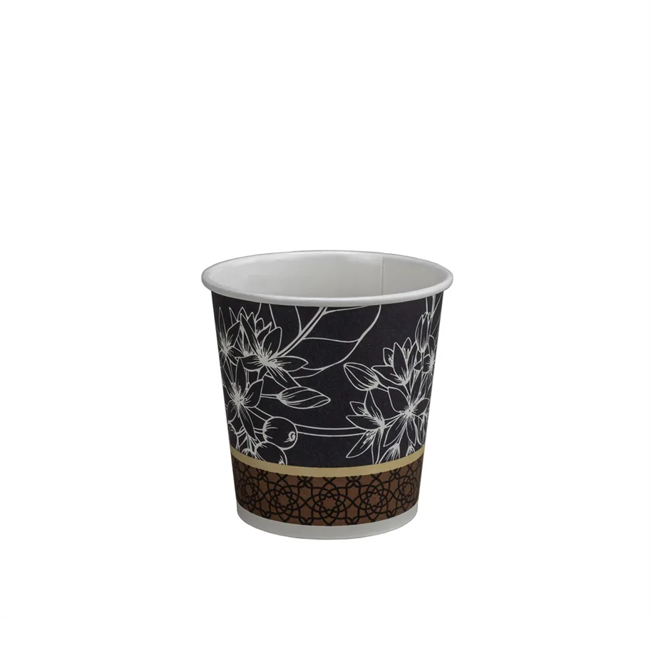 Gobelet à café en carton "Florado", imprimé, 1dl