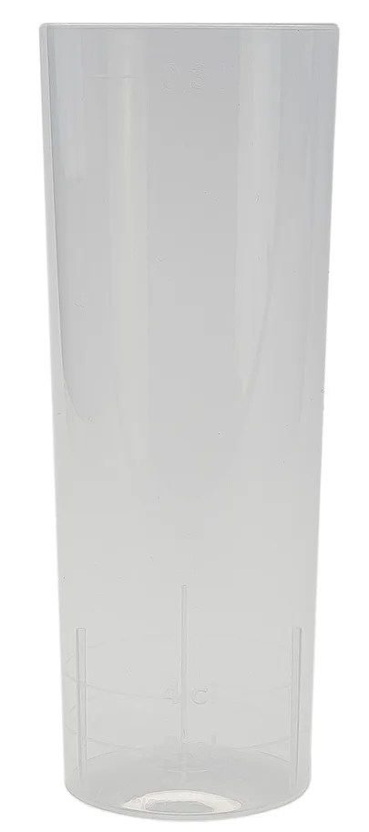 Longdrinkbecher aus PP, transparent, 3 dl