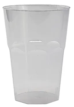 Caipirinha-/Cocktailbecher aus PP, transparent, 3 dl
