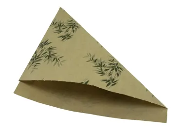 Sachet à frites, brun, 29.5x21cm