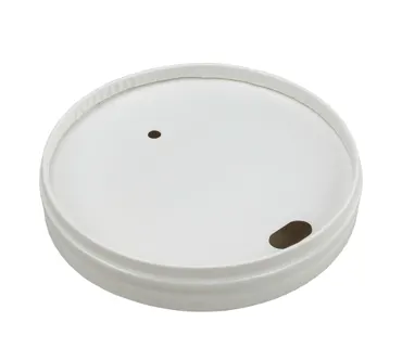Couvercle pour coffee-to-go en carton, blanc, Ø80mm