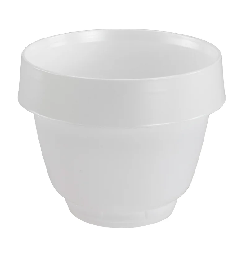 Einsatzbecher aus PS, weiss, 1.5 dl, Prestigo