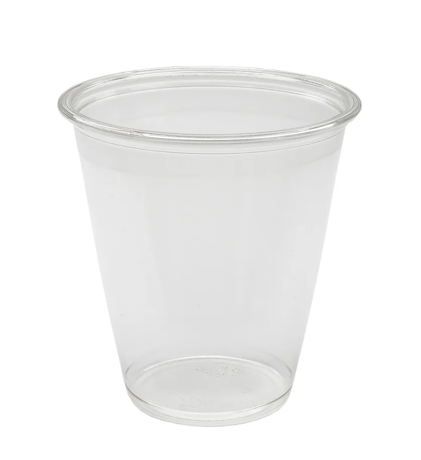 Einweggeschirr Dessertbecher aus PET, glasklar, 180 g