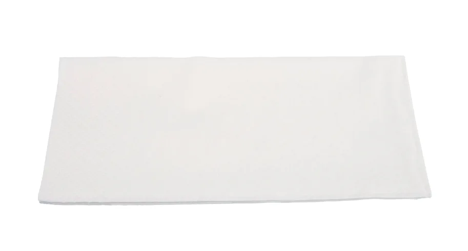 Servietten aus Papier, weiss, 33 x 33 cm, 2-lagig