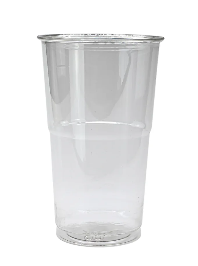 Gobelet jetable en PET, transparent, tulipe, 3dl