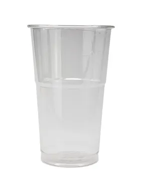 Gobelet jetable en PET, transparent, tulipe, 5dl