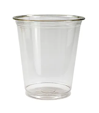 Gobelet jetable en PET, transparent, straight, 3dl