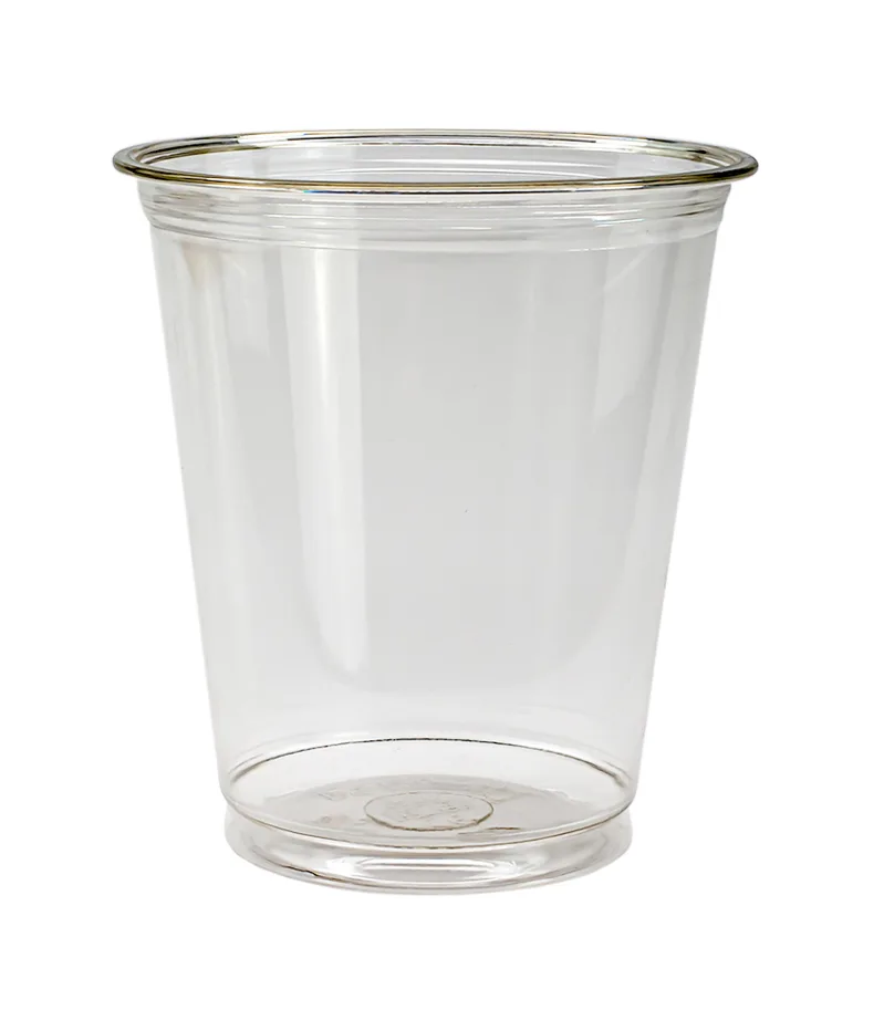 Gobelet jetable en PET, transparent, straight, 3dl