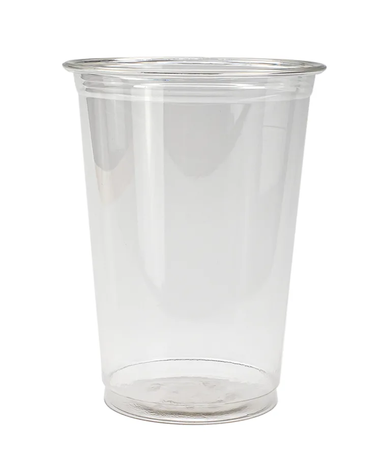 Gobelet jetable en PET, transparent, straight, 4dl