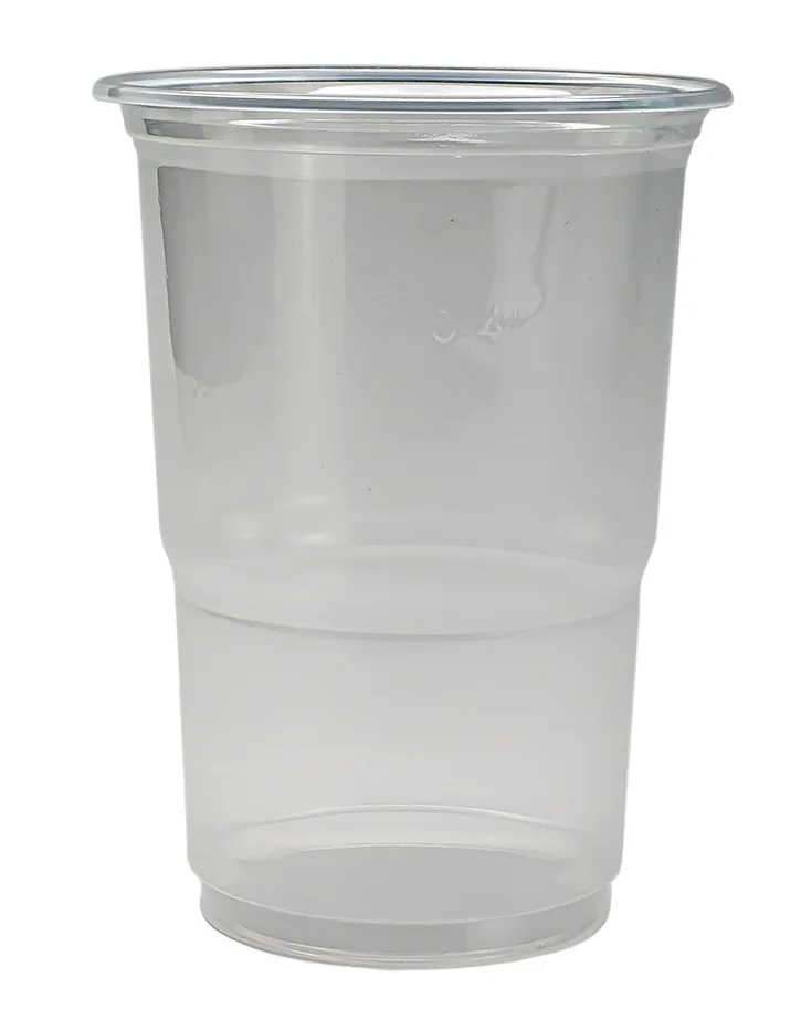 Gobelet jetable en PP, transparent, 4dl