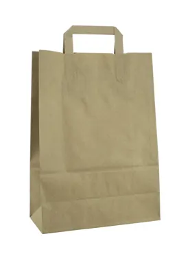 Sac en papier, brun, 260x360x120mm