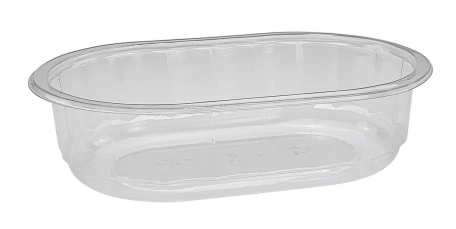 EInweg Salatschale aus PET, glasklar, 500 g
