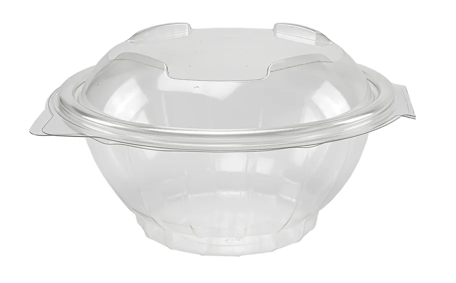 Einweg Salatschale aus PET, glasklar, 600 g