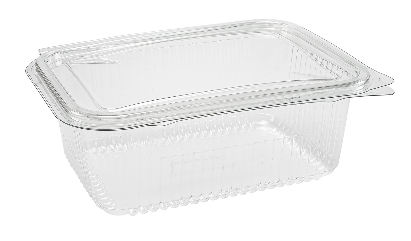 Barquette plastique en PET, transparent, 1000g