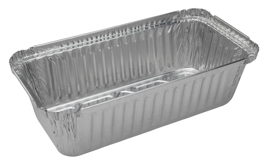 Alu Schale, silber, 901 ml