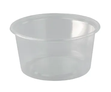 Saucenbecher aus PP, glattwandig, transparent, 80 g