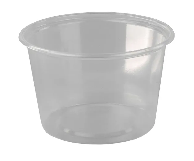 Saucenbecher aus PP, glattwandig, transparent, 100 g