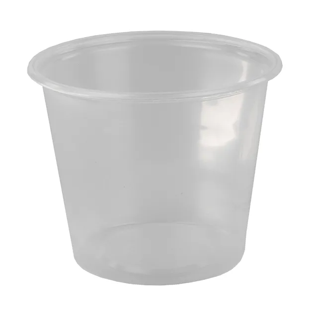 Pot à sauce en PP, transparent, 125g