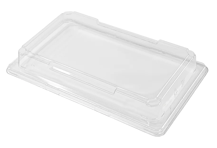 Deckel aus RPET, glasklar, zu Sushi Schale 4111.4004