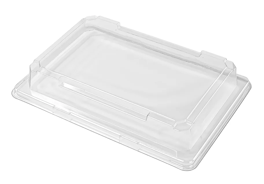 Deckel aus RPET, glasklar, zu Sushi Schale 4111.4003
