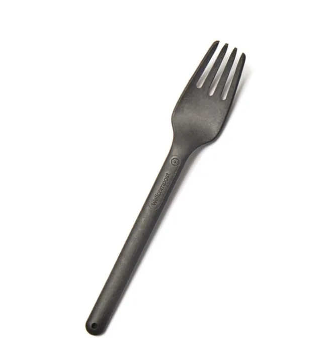 Gabel Wellcompost aus FluidSolids, 16.5cm, schwarz