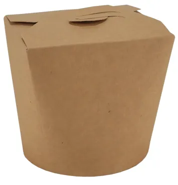 Boîte à nouilles en carton, brun, 750ml