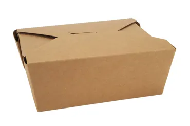 Boîte à menu en carton, un compartiment, 1400 ml