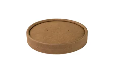 Couvercle en carton pour gobelet à soupe 300ml