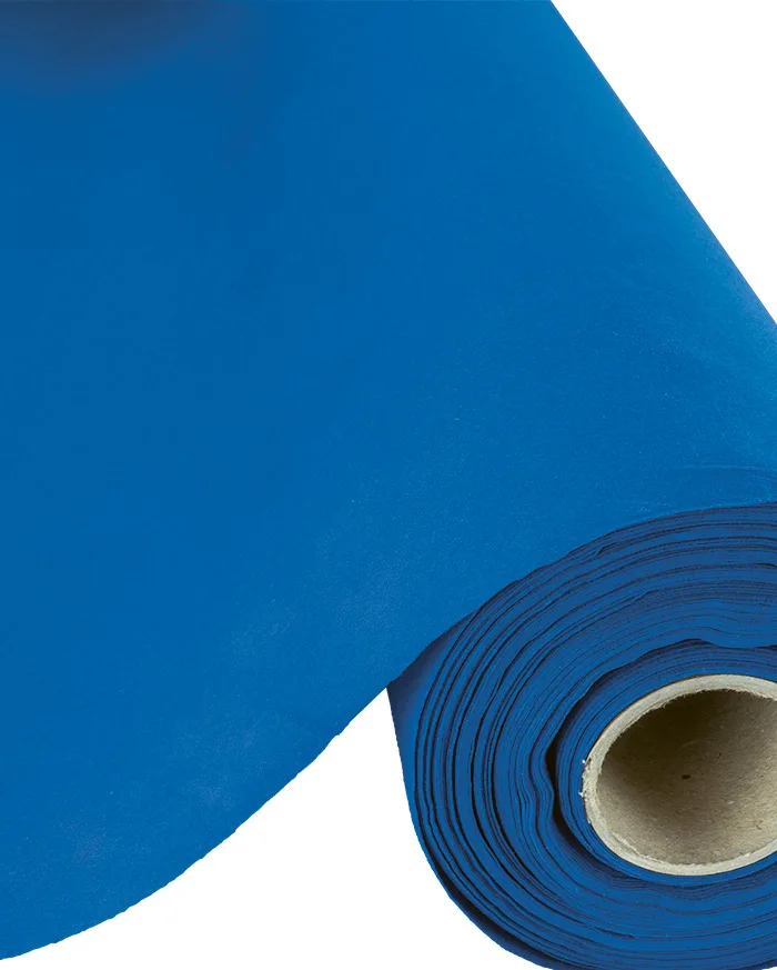 Tischtuchrolle aus Airlaid, blau, 120 cm x 24 m