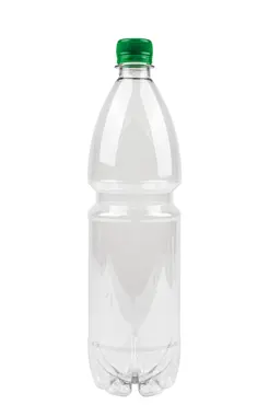 Bouteille en PET 1000ml, translucide, avec couvercle