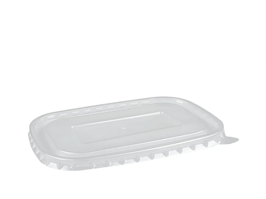 Deckel zu Rechteckschalen,  transparent PP