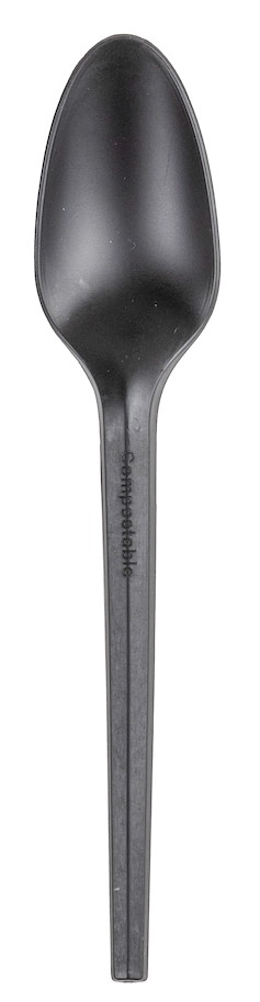 Kaffeelöffel schwarz aus CPLA